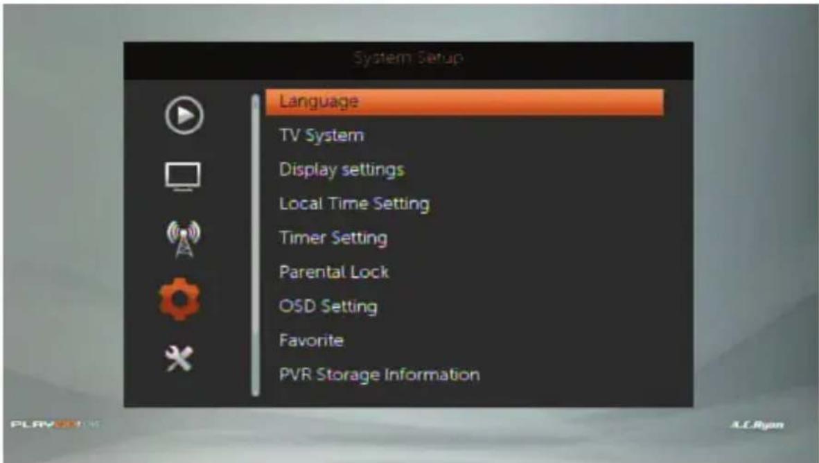 AC Ryan Playon!Live ACR-PV78100 - SystemSetup - 1