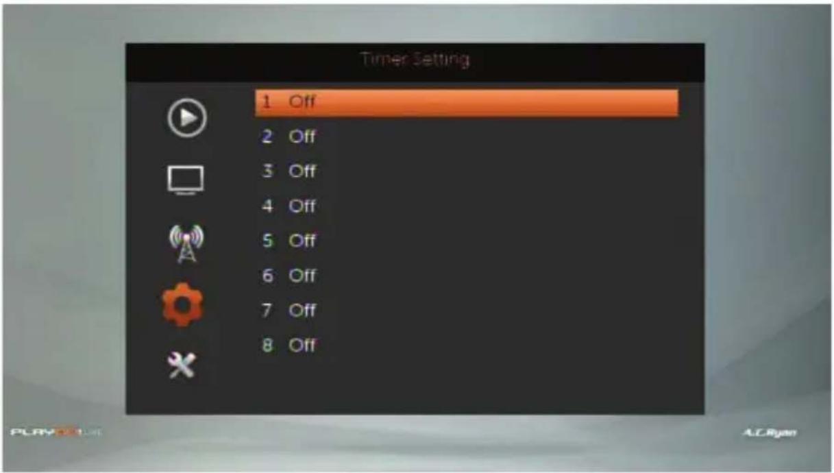 AC Ryan Playon!Live ACR-PV78100 - TIMER SCHEDULE RECORDING - 1