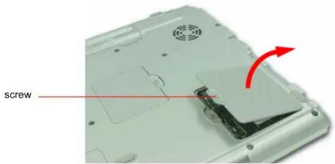 SAMSUNG NM40TP0QYB - Removing the memory module - 2