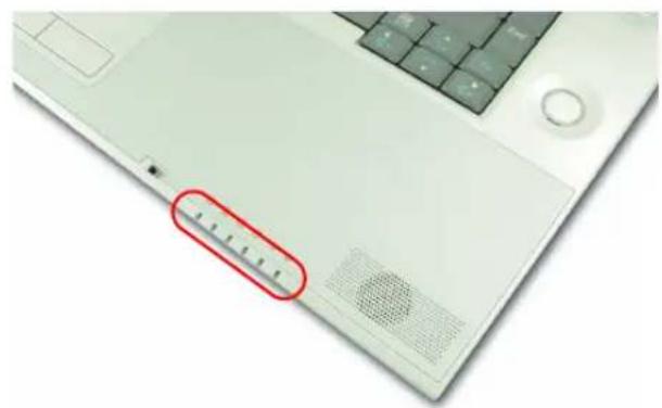 SAMSUNG NM40TP0QYB - Reading the Status Indicators - 1