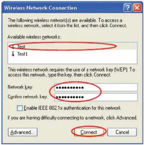 SAMSUNG NM40TP0QYB - Connecting to an Access Point (AP) - 3