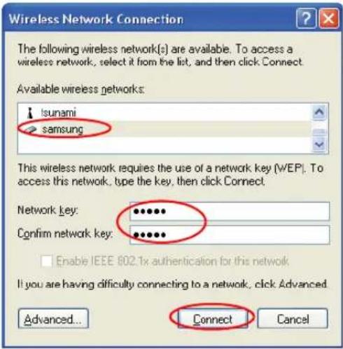 SAMSUNG NM40TP0QYB - Step 2. Connecting to the configured computer - 1