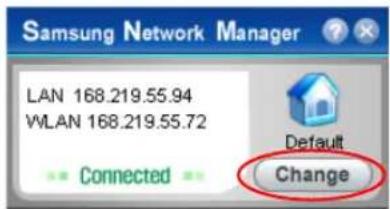 SAMSUNG NM40TP0QYB - To configure network setting - 1