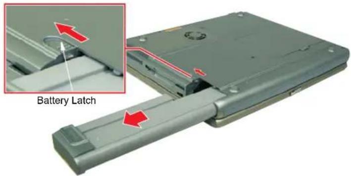SAMSUNG NA10DZ001K - To remove the battery from the computer: - 1