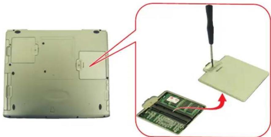 SAMSUNG NT10FK02CX - To install a memory module: - 1