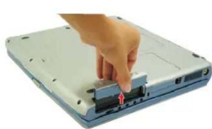 SAMSUNG NT10FK02CX - To remove the battery from the computer: - 1