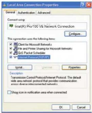 SAMSUNG NT10FK02CX - Configure the Network Adapter as follows: - 1