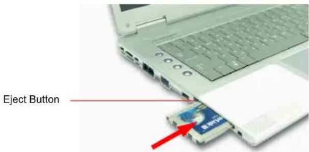 SAMSUNG NX30RP1MPG - Before using the PCMCIA slot, remove the slot protector. - 1