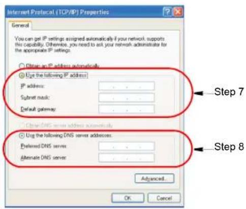 SAMSUNG NX15RWBW9P - Configure the Network Adapter as follows: - 2