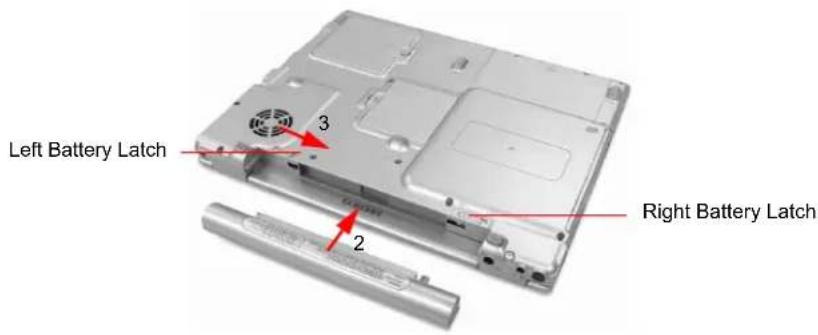 SAMSUNG NX05RP2PFU - To install the battery pack: - 2