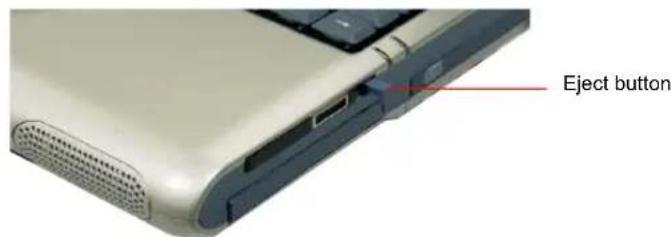 SAMSUNG NV20CP003A - To remove a PCMCIA card - 1