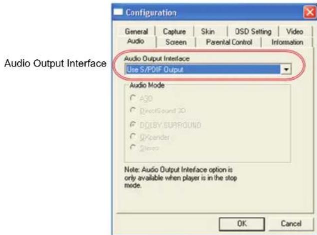 SAMSUNG NQ10TK2X07 - Enabling S/PDIF on the DVD Program - 2