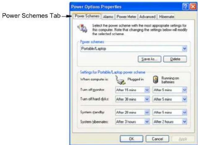 SAMSUNG NQ10TK2X07 - To enter the power management window complete the following: - 1