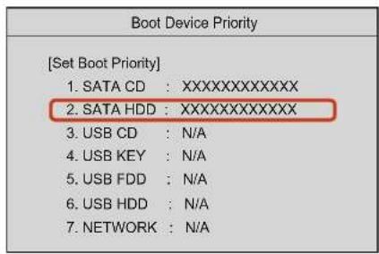 SAMSUNG NP400B4BH - Changing the Boot Priority - 3