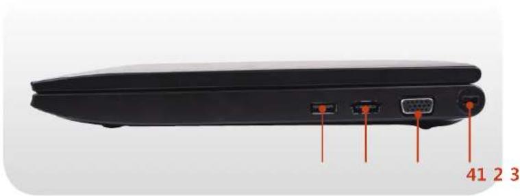 SAMSUNG NP400B4BH - Right View - 1