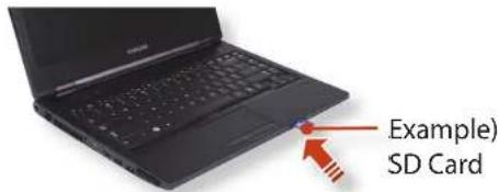 SAMSUNG NP400B2BI - Using the card - 1