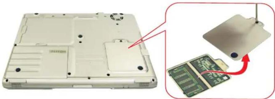 SAMSUNG NP25FP3SW0 - To install a memory module: - 1