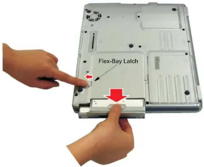 SAMSUNG NP25FP0N52 - To swap a device with the power on proceed as follows: - 2