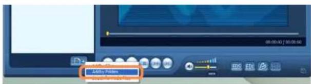 SAMSUNG NP-Q1UC - Click the Register a File (F) button below the Library and click Add by Folders. - 1