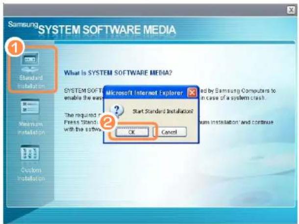 SAMSUNG NP-Q1UC - Installing Software - 2