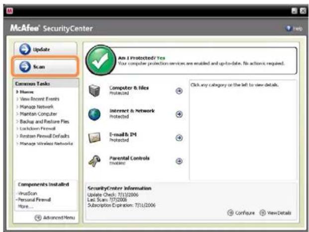 SAMSUNG NP-Q1UC - Inspecting and Healing Viruses - 1
