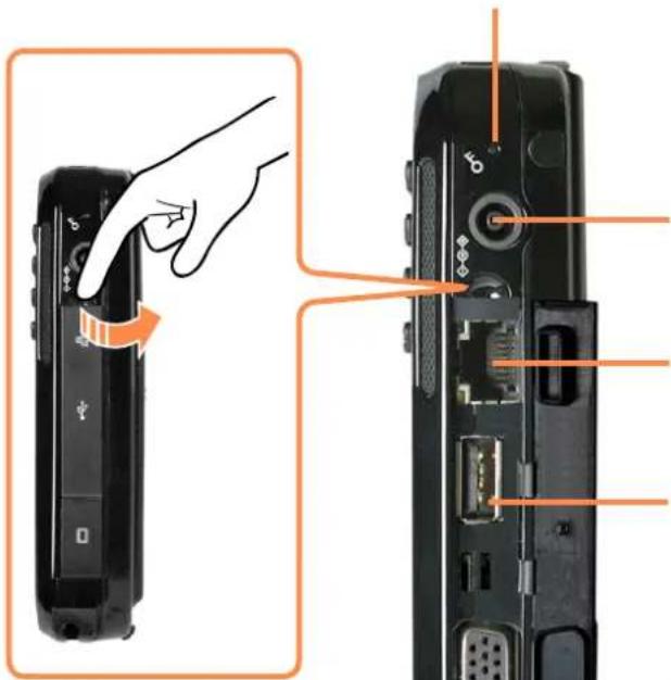 SAMSUNG NP-Q1UC - Windows Security Button - 1