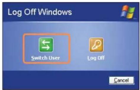 SAMSUNG NP-Q1UC - How to Switch a User - 1