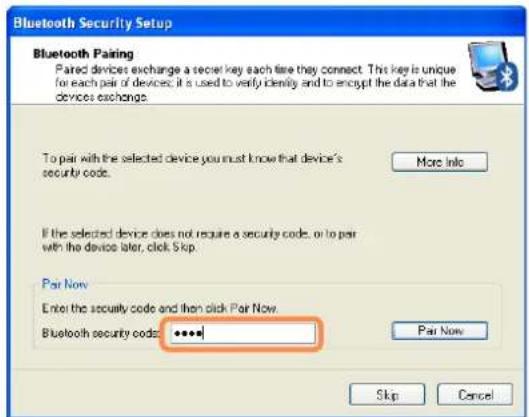 SAMSUNG NP-Q1UC - Exchanging Files between Bluetooth computers - 3