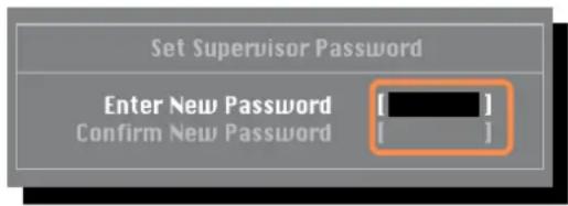 SAMSUNG NP-Q1UC - Setting a Supervisor Password - 3