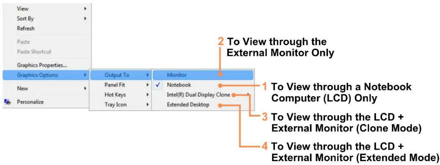 SAMSUNG NP-Q1UC - Method 2. Configuring with the Intel Program - 3