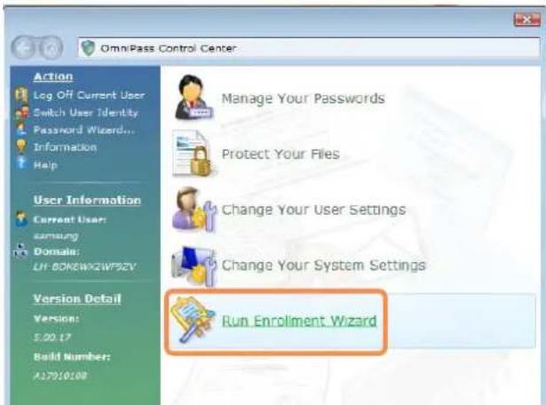 SAMSUNG NP-Q1UC - When using the fingerprint identification sensor - 1
