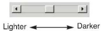 PANASONIC KX-PS8000 - Adjust the grayscale by performing the following steps. - 1