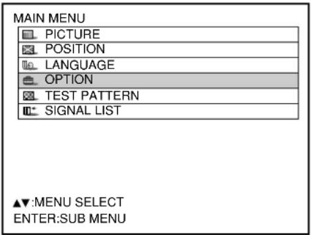 PANASONIC PT-D7600U - Procedure of setting - 1