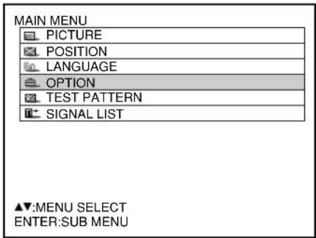 PANASONIC PT-D7600U - Procedure of setting - 1