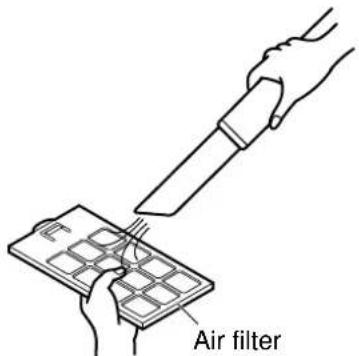 PANASONIC PT-D5500UL - ■ Procedure of cleaning - 2