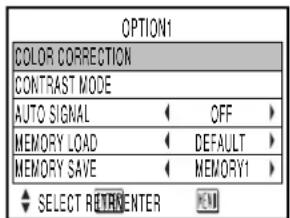 PANASONIC PT-D5500UL - Changing the display language - 2