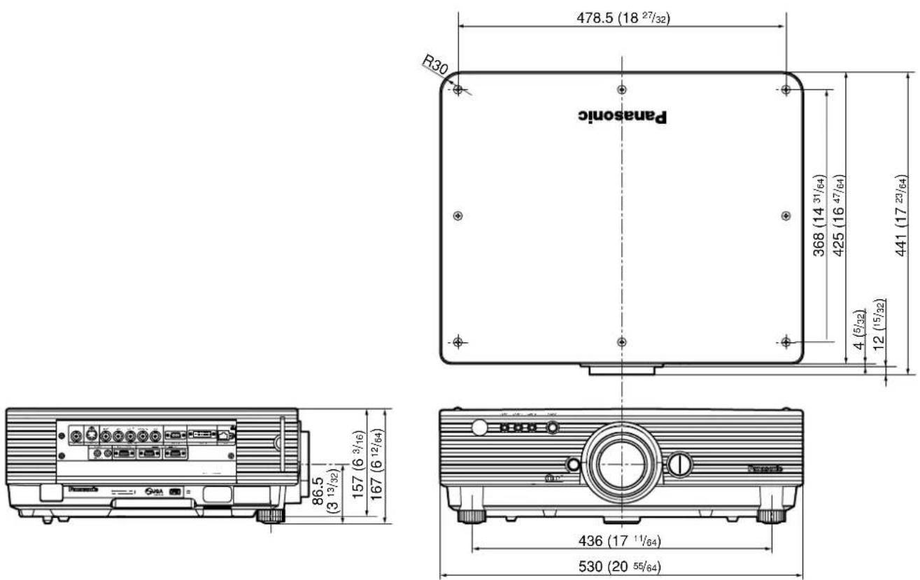 PANASONIC PT-D5500UL - 1