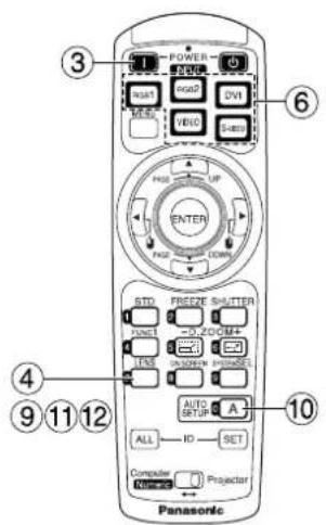 PANASONIC PT-D5500UL - Note - 4