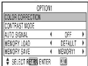 PANASONIC PT-D5500UL - ■Structure of menu screens - 4