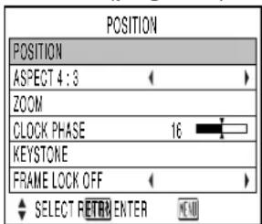 PANASONIC PT-D5500UL - ■Structure of menu screens - 7