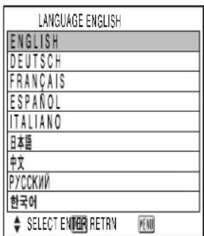 PANASONIC PT-D5500UL - ■Structure of menu screens - 9