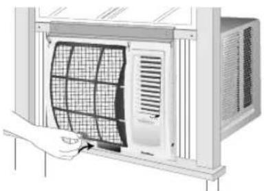 PANASONIC HQ-2121RH - INSERTE EL FILTRO DE AIRE - 1