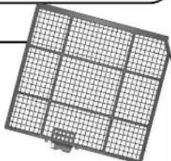 PANASONIC HQ-2121RH - Air filter - 1
