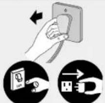 PANASONIC HQ-2121RH - CAUTION CUIDADO - 2
