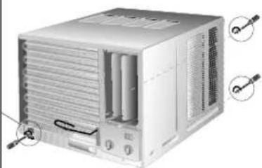 PANASONIC HQ-2121RH - Quite los soportes que cierran el chasis - 2