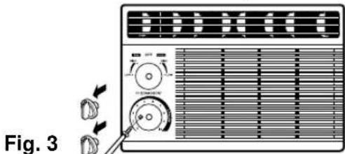 PANASONIC HQ-2051RH - • HOW TO REMOVE THE FRONT GRILLE - 2