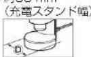 PANASONIC EW-TDEF4 - 設置寸法の目安 - 1
