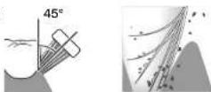 PANASONIC EW-TDEF4 - How to apply/move the toothbrush - 1