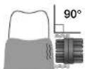 PANASONIC EW-TDEF4 - How to apply/move the toothbrush - 1