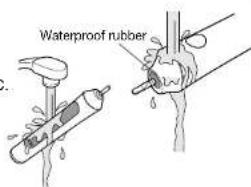 PANASONIC EW-TDEF4 - Wash the main unit under running water. - 1